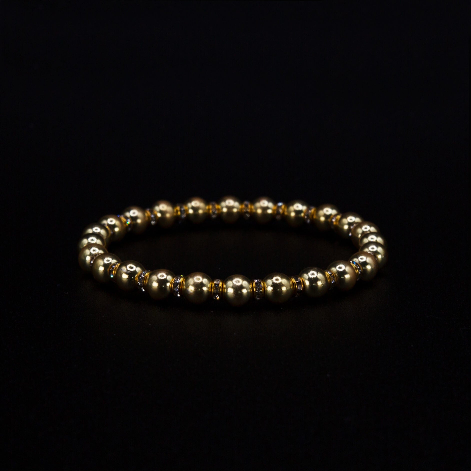 Gilded Hematite Bracelet