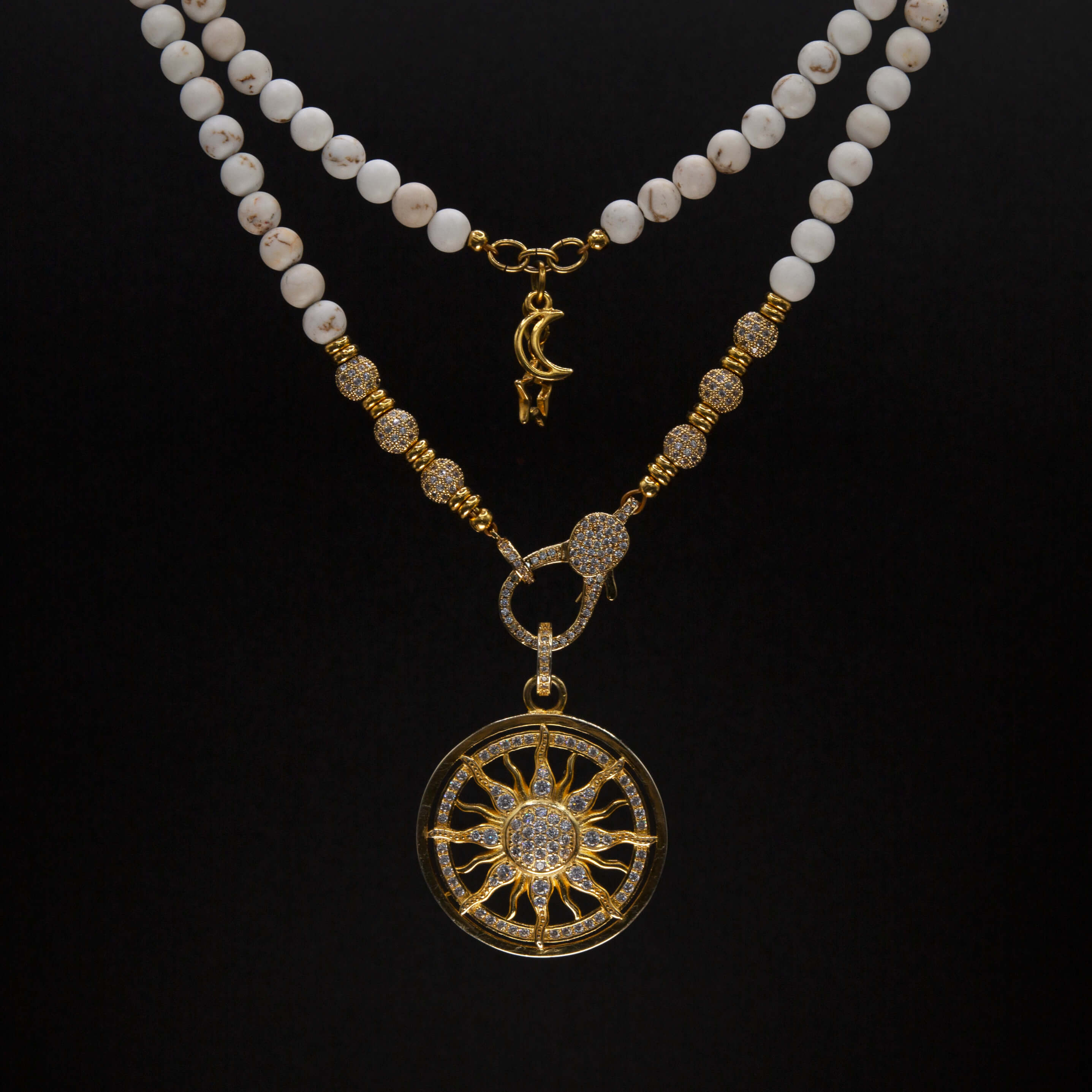 The Sun, the Moon, and the Stars Necklace – Anja Yamaji