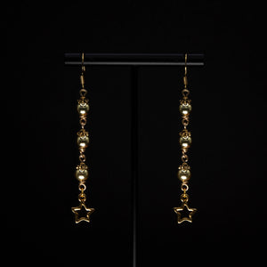 Gilded Star Earrings