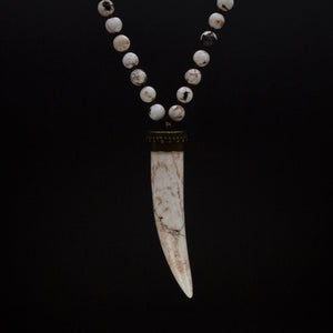 Magnesite Necklace with Pendant