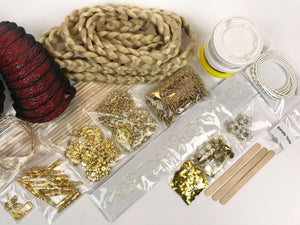 Gold & Horns Headdress Materials Kit